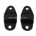 China High Quality Black Steel Exhaust Muffler Pipe Bracket Manufactory